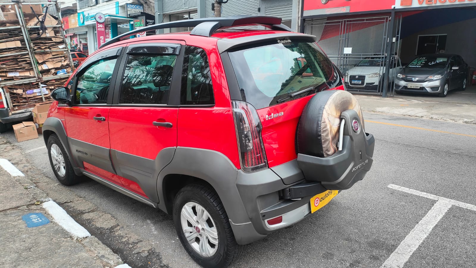 FIAT IDEA 1.8 MPI ADVENTURE 16V FLEX 4P AUTOMATIZADO
